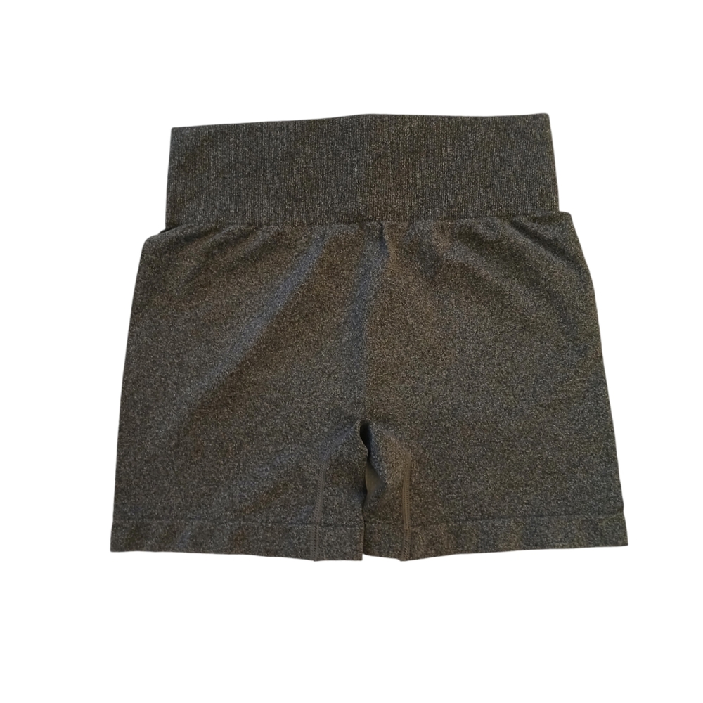 Shorts Bermuda Spandex Gray Size M Womens Used high waist